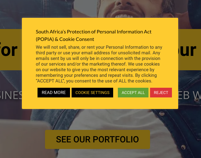 cookie policy Select Web